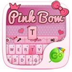 Logo of Pink Bow GO Keyboard Theme android Application 